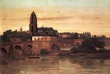 Gustave Courbet View of Frankfurt painting